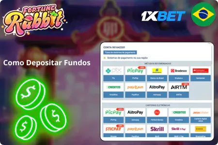 Como Depositar Fundos do 1xBet 