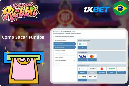 Como Sacar ganhos no 1xBet Casino