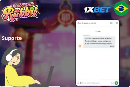 Suporte 1xBet Casino