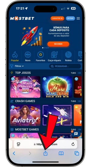 Ícone compartilhar iOS Fortune Rabbit
